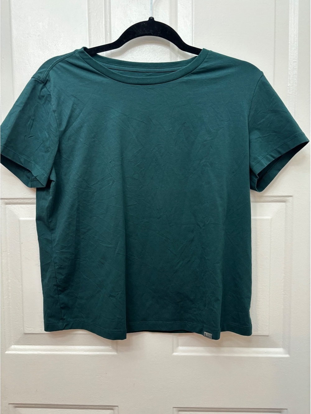 5.11 teal short sleeve top size S